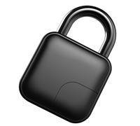 ZASCHMOY New Smart Fingerprint Padlock - & Compact Electronic Lock for Dormitory, Gym & Warehouse - Secure Fingerprint Unlocking Technology