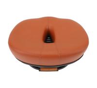 ZASCHMOY Noseless Bike - Wide Saddle Replacement with Thickened Hollow Design for Breathable, Shock-Absorbing Comfort - Ideal City & Mountain Bike Cushion for Men & Women Brown (Brown)