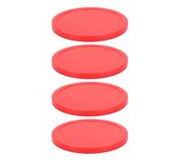 ZASCHMOY Pcs Plastic Air Hockey Pucks Set - Durable Replacement Pucks for Home Game Rooms - Lightweight & Perfect for Kids and Adults - Variety of Sizes Included (Small (63mm))