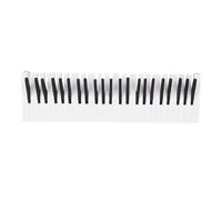 ZASCHMOY Piano Key Design Wood Wall Mounted Coat Rack Hook - Sturdy & Elegant Coat Hanger for Home, 39x11cm