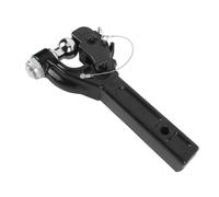 ZASCHMOY Pintle Hook with 2 Inch Trailer Ball, 16000lbs Towing Capacity, 15in Length Receiver Mount Combination Trailer Hitch for Car, SUV, Pickup Truck, RV