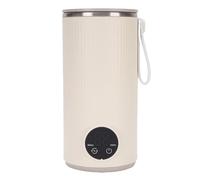 ZASCHMOY Portable Bottle Warmer Mixer Electric Milk Frother with 6 Temperature Settings Proof for Travel Baby Heating and Coffee Making