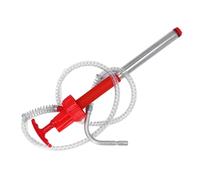 ZASCHMOY Portable Transfer Pump - Proof Manual Vertical Oil Drum Pump for 20L Drum - Efficient Fuel Transfer Solution with 50in Hose & Non-Drip Nozzle