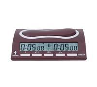 ZASCHMOY Professional Digital Chess Timer with Bonus Delay and Countdown Mode for Board Games - Multifunctional Chess Clock for Competitive Play in Retro Style Design