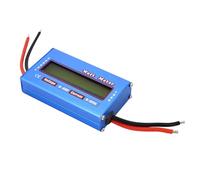 ZASCHMOY RC Digital Wattmeter - High Accuracy Power Meter for DC Circuits, Solar Systems, and Battery Backup - 0-60V, 100A Capacity - Real-Time Readings for Ultimate Efficiency