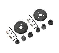 ZASCHMOY RC Metal Steel 54T 32P Spur Gear with 15T 17T 19T Pinions for Slash 4x4 4WD 2WD Rally Stampede Summit E Gear Set for High Performance