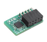 ZASCHMOY Reliable TPM 2.0 Module for Enhanced Security - Trusted Platform 10Pin SPI Module for AOM TPM 9672V Motherboard