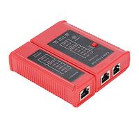 ZASCHMOY RJ45 & RJ11 Network Cable Tester - Ethernet & Telephone Cable Testing Tool - Automatic Scanning for Open, Short & Cross Circuits - Lightweight & Portable Design for