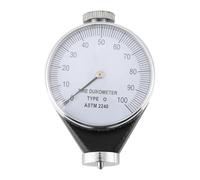ZASCHMOY Shore Type A Rubber Tire Durometer Hardness Tester 0-100 Degrees for Accurate Measurement | Portable & Durable | Ideal for Rubber, Synthetic, Leather, Wax (O type)