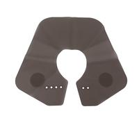 ZASCHMOY Silicone Hair Cutting Collar Weighted Front Magnetic Closure Barber Pad Neck Wrap for Salon Professional Hairdressing Tools Adults and Kids (Grey)