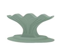 ZASCHMOY Silicone Nail Art Finger Rest Whale Tail Design Strong Suction Cup Base Non Slip Widened Thickened Universal Finger Size Compatibility For Professional At Home Manicure (Green)