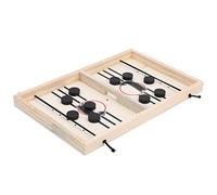 ZASCHMOY Slingshot Games Toy - Fast Sling Puck Winner Board - Desktop Battle 2in1 for Kids - Interactive Bumper Chess - Great for Family Fun and Early Education Supplies