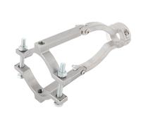 ZASCHMOY Square Hole Drill Bit Adapter with Quick Installation Dual Use Cast Steel Drill Bit Fixing Bracket for Woodworking Handheld and Press Applications