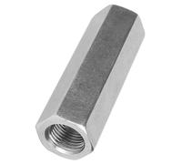 ZASCHMOY Stainless Steel Hex BSPP Female Thread One Way Air Check Valve for Water Pipe Connection, 304 Material, Easy Installation, Available in 1/8in, 1/4in, 3/8in, /2in (3/8")