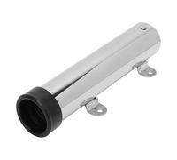 ZASCHMOY Stainless Steel Wall Rod Holder Marine Boat Side Wall Mounted Fishing Rod Rack for Ships Yachts Kayak