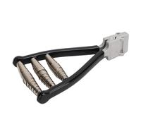 ZASCHMOY Starting Stringing Clamp with 3 Springs for Enhanced Tension Grip and Rubber Handle for Comfortable Use in Tennis and Badminton Racket Stringing Machine Tool