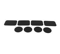 ZASCHMOY Strong Self Adhesive Metal Plates Stickers for Magnetic Car Mounts - 8PCS Phone Holder Plates for Smartphones, Tablets, GPS - Easy Install & No