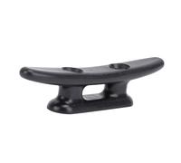 ZASCHMOY Strong Tensile Strength Black Nylon Boat Cleat for Secure Dock Fastening, 200mm Marine Deck Nautical Decor (100mm)