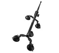 ZASCHMOY Suction Cup Car Mount Kit 5 in 1 Outside Car Mount with 115cm Selfie Stick Replacement for insta360 X5 X4 X3 X2 RS Action Cameras