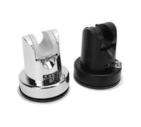 ZASCHMOY Suction Cup Shower Head Holder - Movable No Drilling Wall Mount for Handheld Shower Heads, Extra Strong Adhesive, Adjustable 120 Degree Angle, Suitable for Bathroom Use