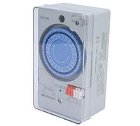 ZASCHMOY TB118N Mechanical Timer - 24 Hour Automatic Time Switch for Water Heaters, Street Lights & More - Low Power Consumption, Reliable Performance