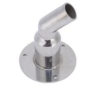 ZASCHMOY Thru Hull Tube Fitting Bend 316 Stainless Steel Marine Grade Derv Heater Pipe Thru Wall Fitting for Ventilation Systems Compatible with 24mm Tubes