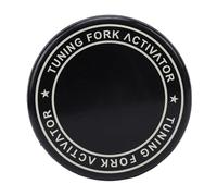 ZASCHMOY Tuning Fork, Rubber Strike Pad for Enhanced Acoustic Vibrations, with Dense Material for Clear Resonance, 7.6x7.6cm