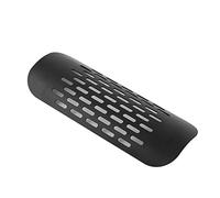 ZASCHMOY Universal Motorcycle Exhaust Muffler Pipe Heat Shield Cover in Silver - Durable Stainless Steel, Resistant, Easy to Install, Improves Exhaust Efficiency (Black)