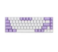 ZASCHMOY USB C Wired Mechanical Keyboard 68 Keys 60% Compact Design with Blue Switch and RGB Backlit for and HarmonyOS