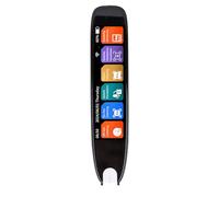 ZASCHMOY Voice Translator Pen with 3.69 Inch IPS Touch Screen - Black, Supports 142 Languages Online & 10 Offline with 820mAh Battery, Text to Speech & Scan Reader for Dyslexia