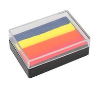 ZASCHMOY Water Based Face Body Paint, Split Cake 30g Vibrant Colors Washable, with Brush for Halloween Christmas Cosplay Party (24)