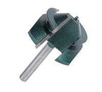 ZASCHMOY Woodworking Router Bit 6mm Shank 2 Inch Vane/Wing 45 Degree Lock Miter Bit for Handcraft, Perfect for Cabinet Door Making and Projects