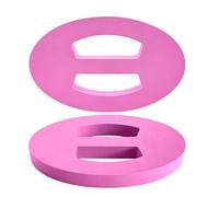 Zasdvn Aqua Fitness Discs,Aquatic Lightweight Handheld Foam Discs,Pool Exercise Equipment - for Muscle Training Squats Sports Gym Outdoor Indoor Backyard Dormitory Travel