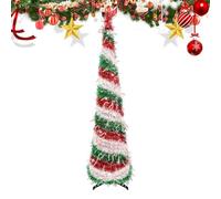 Zasdvn Artificial Christmas Tree - Popup Christmas Tree | Decor for Home Office Indoor Fireplace Corner Mothers Day Party Apartment Porch