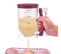 Zasdvn Batter Dispenser Tool, Manual Batter Dispenser, Cookie Cake Waffles Batter Dispenser, Kitchen Baking Cake Batter Separator, Pancake Batter Dispenser, Handheld Batter Dispenser