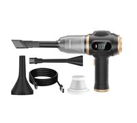 Zasdvn Car Vacuum Cleaner High Power | Portable Vacuum Cordless | Wireless High Suction Dust Busters | for Travel Keyboard Pet Hair Dorm Small Space Home Cleaning