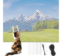 Zasdvn Cat Balcony Protection - Pet Balcony Mesh Fence,Fence Screen Safety Protector for Garden Apartment Window Outdoor Deck Indoor Safety Staircase Patio