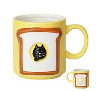 Zasdvn Coffee Mug Tea Mug, Japanese Style Milk Cup, Cat Mug Cute Ceramic Coffee Cup, Japanese Style Coffee Mug, Porcelain Milk Mug, Cute Mug, Ceramic Mug, Bread Mug Cute Coffee Mug Ceramic Mug