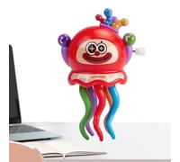 Zasdvn Crawling Octopus Toy - Self-Navigating Action Clown Octopus - Wind Up Interactive Toy for Kids Classroom School Home Travel Bedroom Living Room Nursery