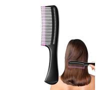Zasdvn Detangling Comb For Curly Hair,Scalp Scrubber Comb | Long Handle Curly Hair Shower Comb With Round Bead Teeth Gently And Glides Through Tangles