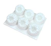 Zasdvn Fruit Molds Silicone for Desserts | 6 Cavity Raspberry Non-Stick Food Grade Mould,Cakepop Shapes Molds - for Chocolates Candies Jellies Puddings Baking Making Treats Snacks Sweets Kitchen