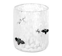 Zasdvn Halloween Icon Juice Glasses, 530ml Icon Stemless Drinking Glasses, Cute Pumpkin, Ghost, Bat Halloween Drinking Cups for Themed Event Fall Gathering Bar Cocktail Wine Tasting