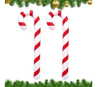 Zasdvn Inflatable Candy Cane Balloons - Giant PVC Inflatable Holiday Decor,Outdoor Holiday Decorations Large Candy Canes,for Yards Porches Gardens Lawn Party Indoor Outdoor Balconies Terraces