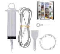 Zasdvn Refrigerator Drain Hole Cleaning Tool, Fridge Drain Hole Cleaning Tool, Fridge Cleaning Kit, Reusable Fridge Drain Hole Cleaning Tool, Refrigerator Drain Dredging Tool Kit, Household Cleaning