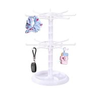 Zasdvn Rotating Jewelry Display Stand, Key Storage Rack Lightweight Jewelry Storage Holder, Space Save Display Organizer For Bracelet, Ring, Jewel, Earrings, Pendant