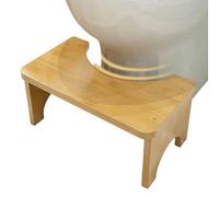 Zasdvn Stool for Toilet,Wooden Toilet Stool - Elderly Potty Step | for Adults Elderly Children Home Bathroom Shower Camping Travel
