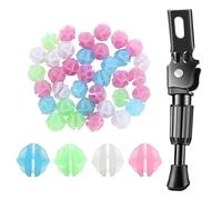 Zasjon Kids Bike Kickstands 16 inch, Bike Kick Stand Spoke Beads Decorations, Adjustable Single Sided Upright Stand Bicycle Support Children's 16" Bicycle Stand for Children's Bicycle, Folding Bicycle