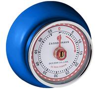 Zassenhaus 60 Minute Kitchen Timer, Alloy Steel, Royal Blue, 2.75-Inch