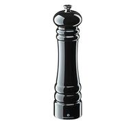 Zassenhaus Berlin Pepper Mill Lacquered Beechwood Gloss Black Finish 24 cm