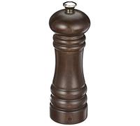 Zassenhaus Berlin Salt Mill Lacquered Beechwood Dark Stained Finish 18 cm